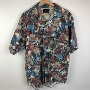 Vintage 80’s Men’s Maxx FM Button Down Shirt, L